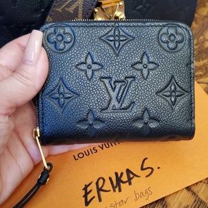 Louis vuitton zippy coin empriente